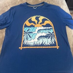 Boys Old Navy Graphic Tee blue